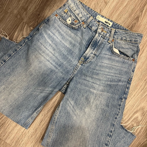 JEANS MOTO NEVER WORN TOPSHOP - Picture 4 of 7